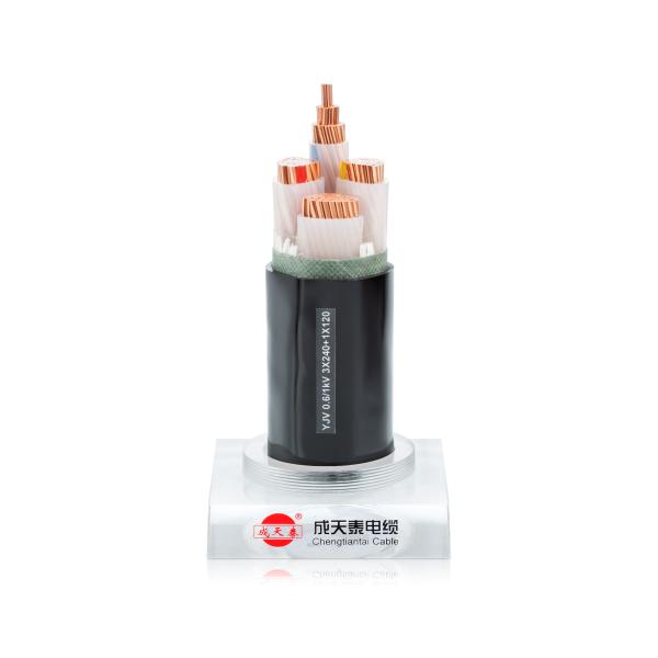 Cheap Ink Printing Sheath Mark XLPE Insulated Power Cable with -40C- 90C Temperature Range and Embossing Marking for sale