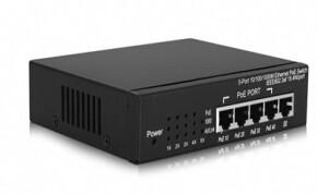 Cheap 5 Port RJ45 Power Over Ethernet Adapter Network Switch Multimode for sale