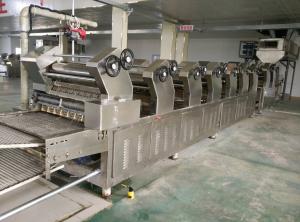 Multi Functional Instant Noodle Production Line High Cutting Efficiency