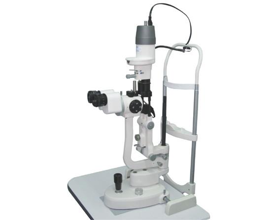 Cheap Galileo Parallel Type Portable Slit Lamp , Digital Slit Lamp Multiple Steps Magnification for sale