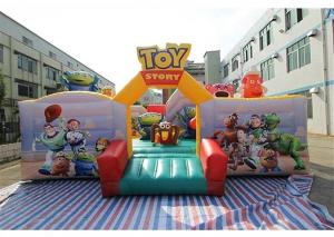 Best Cartoon Character Toy Story Inflatable Fun City For Children In Amusement Park wholesale