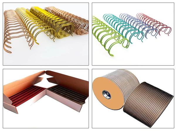 Cheap 1/4" - 3/4" Twin Loop Wire O Binding Supplies 2:1 Pitch for sale