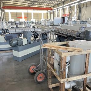 China HDPE Plastic Extrusion Machinery Solid Wall Pipe Extrusion Production Line on sale