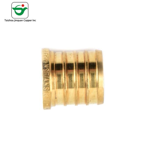 Cheap Barb Head Code Thread Type 1'' End Plug Brass Hose Connector for sale