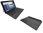 Custom POGO PIN Keyboard With Fingerprint ID , 11.6 Inch Black Computer Keyboard