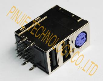 Cheap DOUBLE USB +ESATA SOCKET for sale