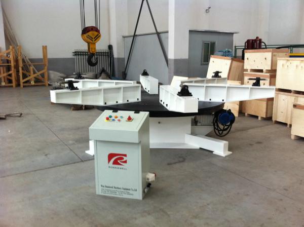 Cheap Mechanical Horizontal Rotary Table / Precision Rotary Work Table With 10 Ton Capacity for sale