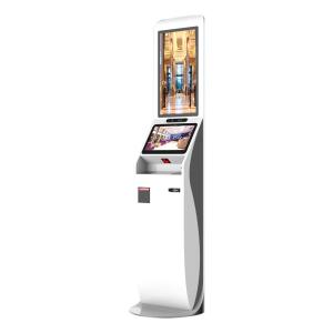 China Digital Self Check In Kiosk Printer Photo Self Service Pos Kiosk For Library on sale