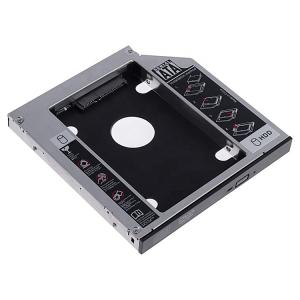 China Laptop Hard Drive HDD Caddy Blueendless Aluminum 9.5MM SATA To SATA on sale