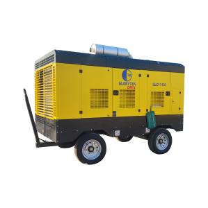 China GLORYTEK Drilling Rig Tools Diesel Engine Driven Air Compressor Portable For Industrial on sale