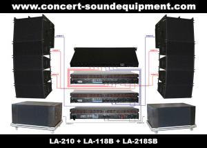Dual 10 480W Line Array Speaker With Neodymium Drivers