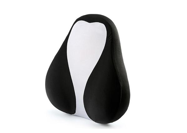 Cheap Lower Back Rest Lumbar Support Pillow Penguin Contour , Office Chair Back Support Cushion for sale