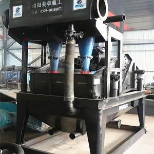 Double Spray Sand Recycling Machine Polyurethane Screen Strong Applicability