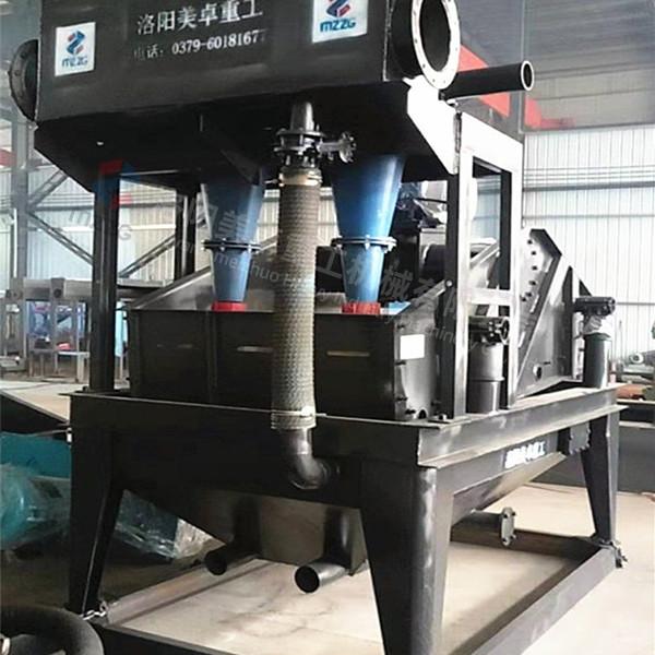 Cheap Double Spray Sand Recycling Machine Polyurethane Screen Strong Applicability for sale