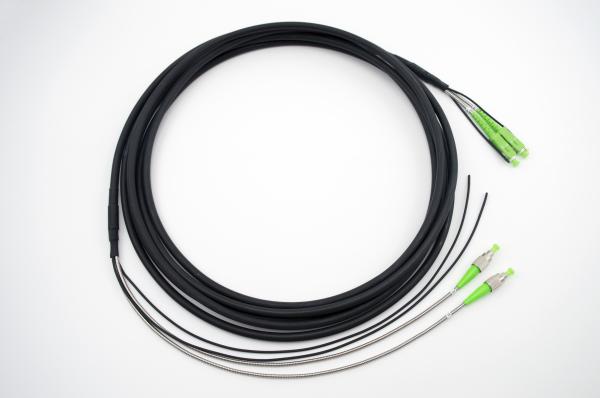 Cheap Custom Fiber Cable Assembly , Fc Sc FTTA Cpri Patch Cord For Remote Radio Head Connection for sale