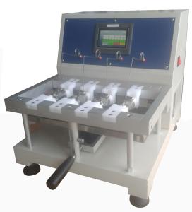China PLC Controlled Leather Testing Equipment Bally Leather Dynamic Waterproof Tester on sale