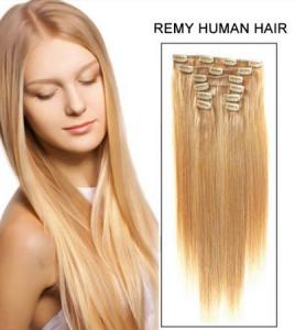 Best Beauty Dream Girl Light Brown Hair Extensions Clip In Virgin Hair wholesale