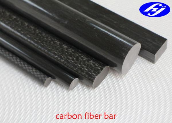 Cheap Round / Rectangular / Oval / Square Carbon Fiber Pultrusion With Matte Glossy for sale