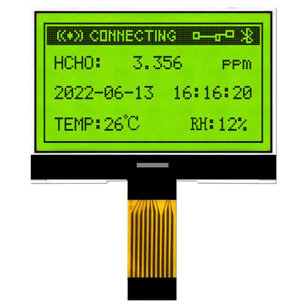 Cheap 132x64 Industrial LCD COG Module , Durable SPI LCD Display HTG13264C for sale