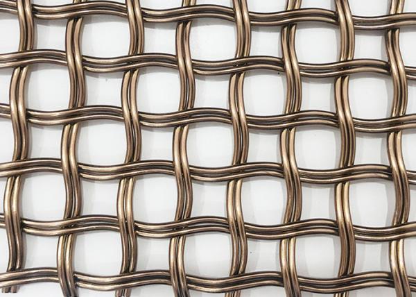 Cheap 6mm Partitions Decorative Woven Wire Mesh Grid Panels For Stairs Guardrail for sale
