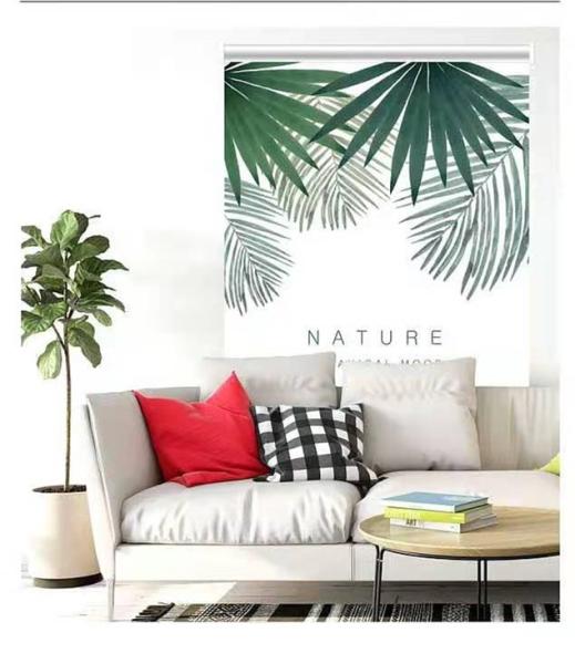 Cheap Customized pattern 3D print roller blind Personalization custom curtain for sale