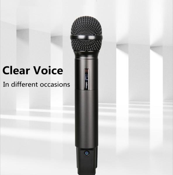 Cheap Unidirectional Cardioid UHF Wireless Microphone For Computer Speaker for sale