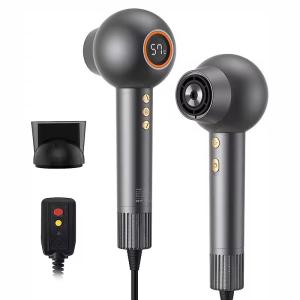 Portable Ionic Hair Dryer Adjustable Temperature Smart For Home Dormitory
