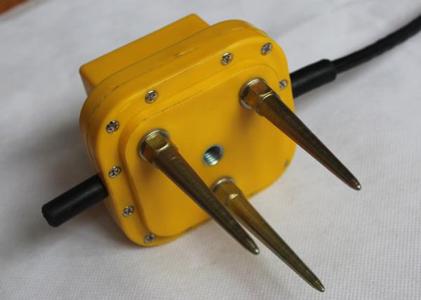 Cheap Spike 75mm 3 Component Geophone Seismic Survey Equipment for sale