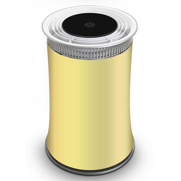 Cheap Cylinder Smart Portable Air Purifier For Home With True Hepa Filter Negative Ion for sale