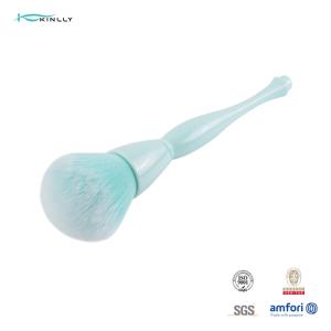 Synthetic Hair Dense Foundation Brush Regular Size Single Makeup Brush 1pcs OEM ODM