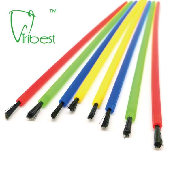 Cheap Single Use Dental Micro Applicators , Plastic Disposable Micro Brushes for sale