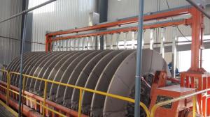 China Mining Ore Ceramic Dewatering Equipment Micro Hole Plate For Sludge Dewatering on sale