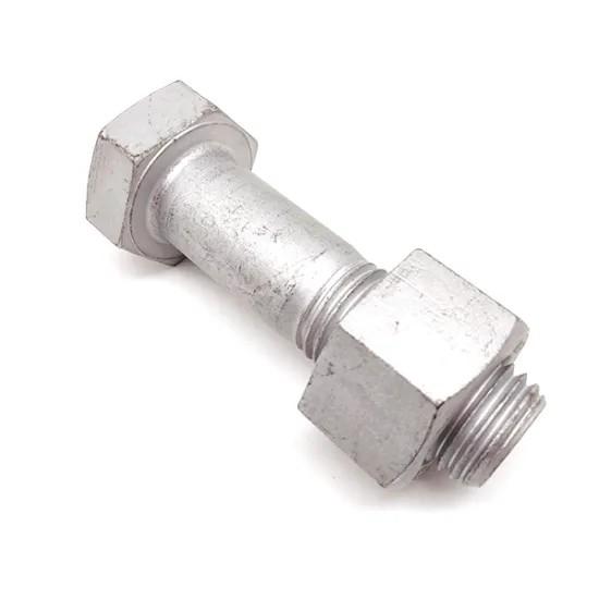 Cheap Hot Dip Galvanized High Tensile Hex Bolt for sale