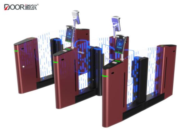 Cheap Automatic Face Recognition Speed Gate Turnstile Support Mobile App Debugging for sale