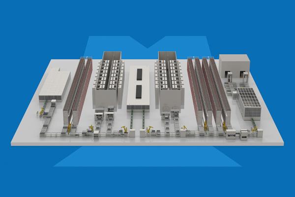 Cheap New Energy Battery Post-Processing System for sale