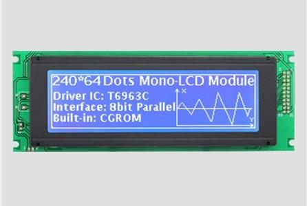 Cheap 240*64 Graphic LCD Module LCM LCX24064A Parallel 5V T6963/RA6963A Compatible for sale