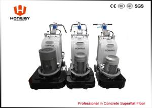 Low Noise LED Light Home Marble Floor Polishing Machine 12 Grinding Heads