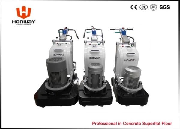 Cheap Low Noise LED Light Home Marble Floor Polishing Machine 12 Grinding Heads for sale