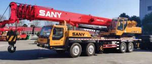 Best 2nd Hand 75 Ton Truck Crane Sany STC75 With 12m Main Boom 80Km/h wholesale