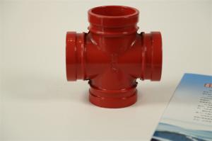 Best Connection Threaded 4 Way Cross Pipe Fitting Polished Surface wholesale