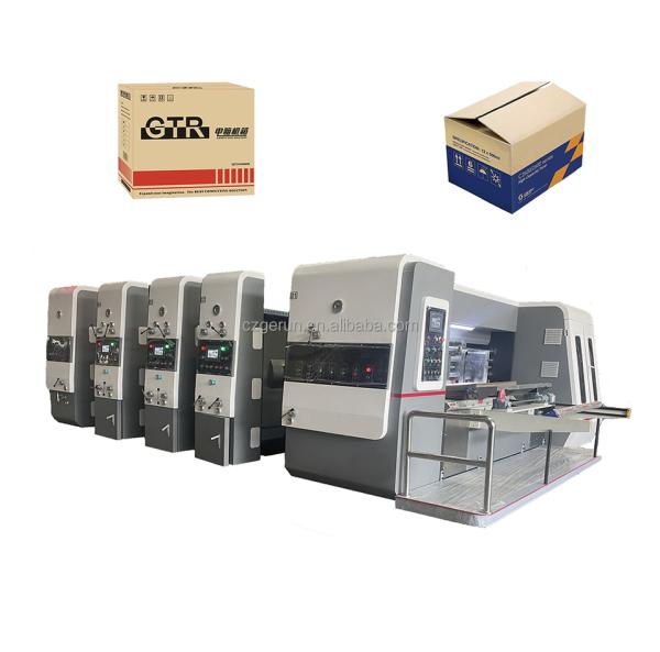 Cheap Full Automatic Rotary Corrugated Flexo Printing Machine Box Making for sale
