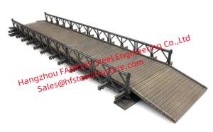 Best Temporary Access Portable Floating Bridge Heavy Loading Capacity For Inconvenient Traffice Areas wholesale
