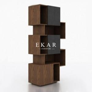 China Modern Fashion Design Book Shelf Furniture Wooden Bookcase on sale