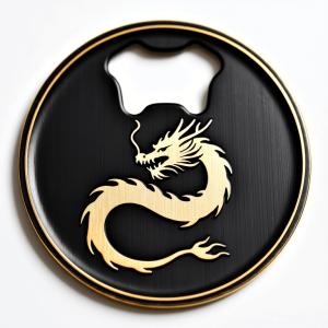 Hand Wash Metallic Coaster With Bottle Opener Function A Perfect Combination Of Style And Practicality