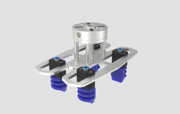 Cheap 1500g Load Shaped Objects Soft Robot Gripper With Movable Palm for sale