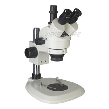 Cheap Digital Compound Stereo Zoom Microscope Light Source 0.7×-4.5× Zooming Range for sale