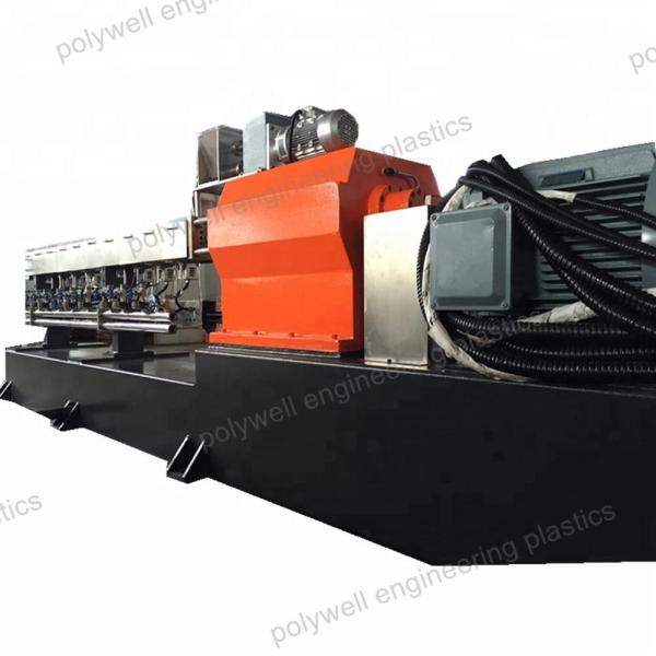 Cheap Double Screw Designing Plastic Granules Granulator Machine PA granules forming machine for sale