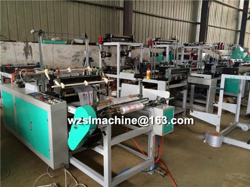 Cheap Computer Rolls-Connecting &amp; Dots-Severing Bag Making Machine for sale