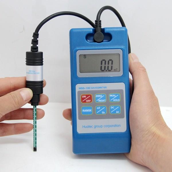 Cheap DC AC Tasla Meter Digital Gauss Meter For Inspecting Checking Flux Density for sale