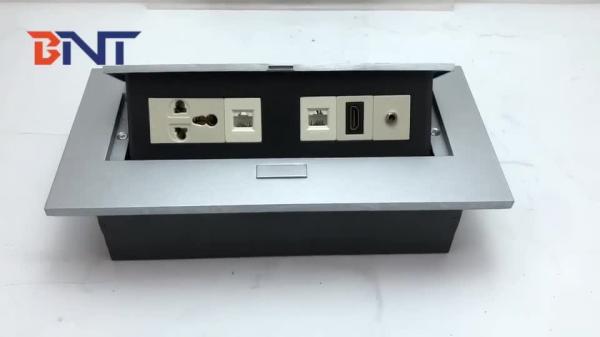 Cheap BNT meeting table used smart media table power data socket hub for sale